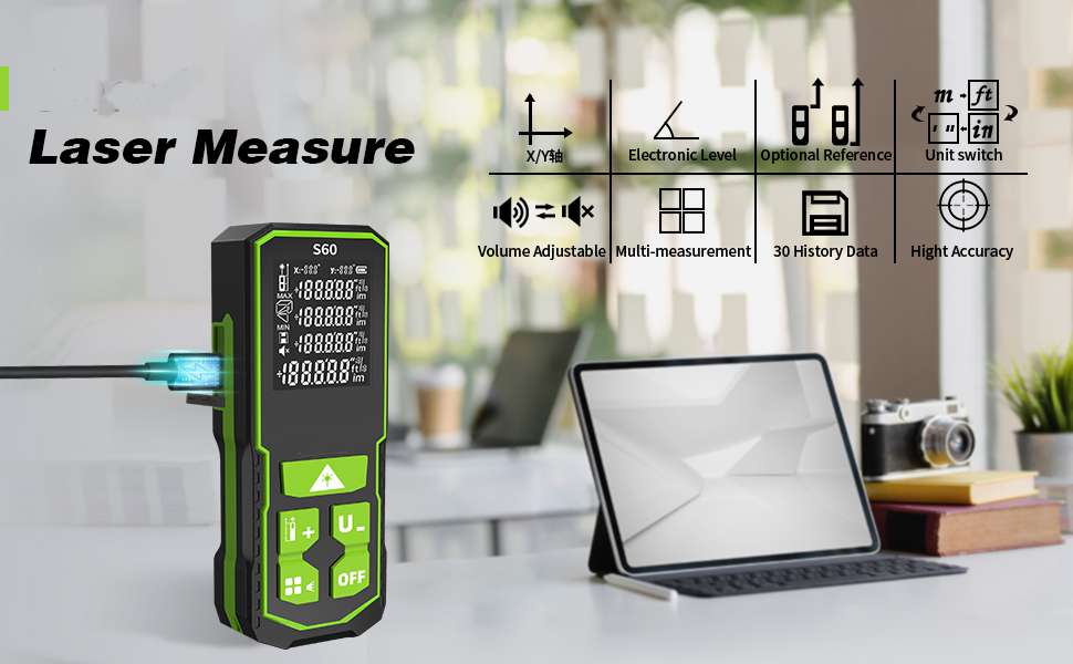 Laser Measure For Outdoor Use
