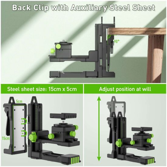 Multi-functional Adjustable Auxiliary Spring Back Clip