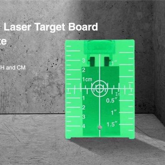 Magnetic Floor Laser Target Plate Card